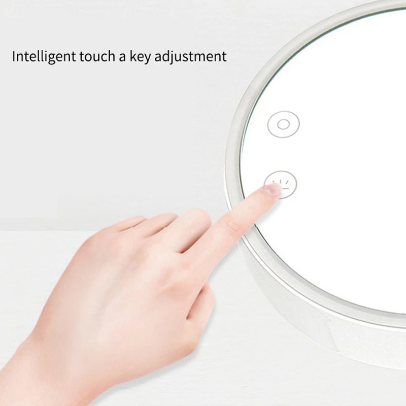 LED Makeup Mirror and Reading Light That Can Be Rotated 180 Degrees, Led Makeup Mirror Eye Protection Desk Lamp USB Charging Sma