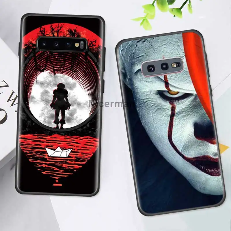 Чехол для samsung Galaxy S10 S8 S9 S7 Plus S10e Note 10 9 8 10Plus 5G черный силиконовый чехол телефона