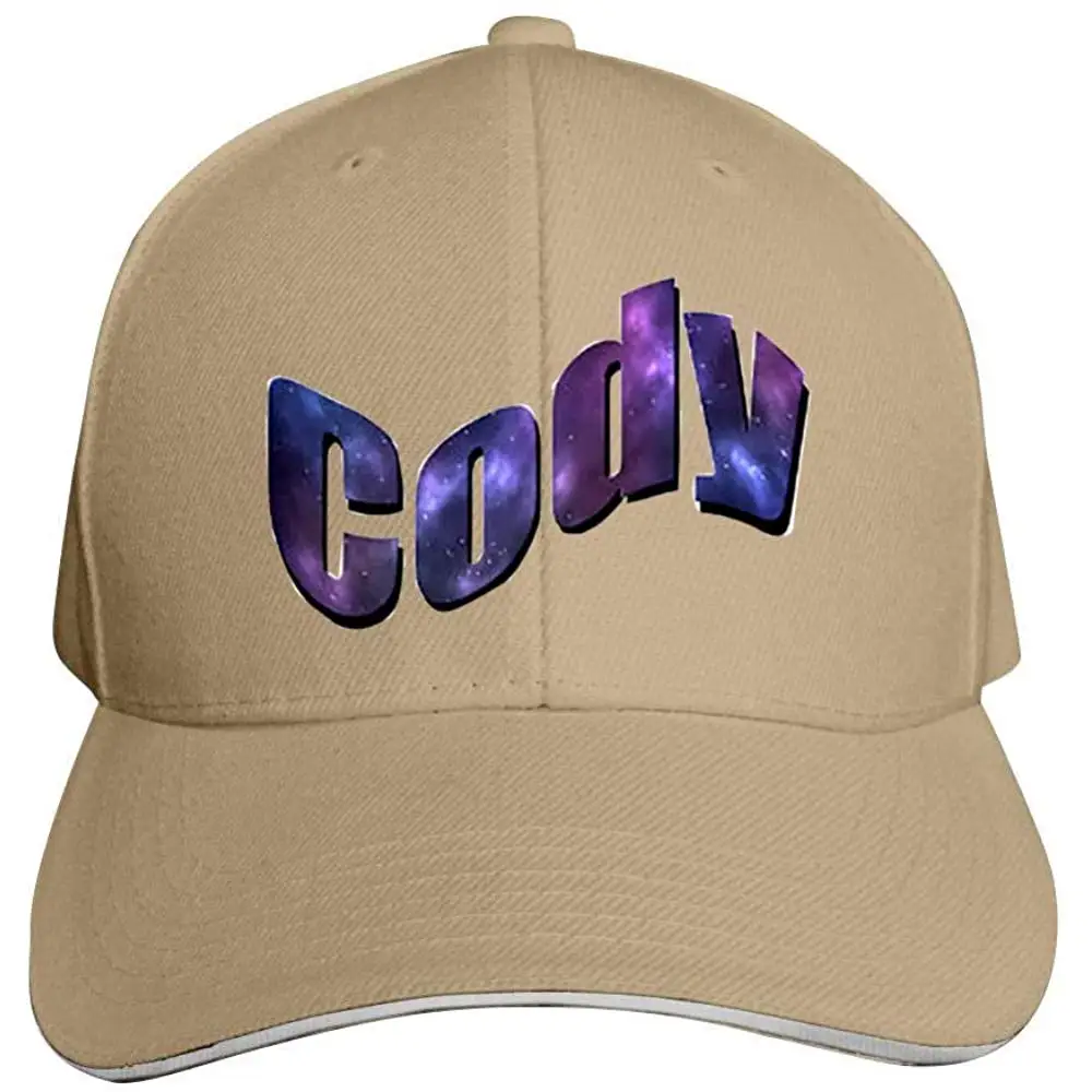 Cody Ko сэндвич-Кепка унисекс хлопок Регулируемая остроконечная сэндвич-Кепка для женщин и мужчин
