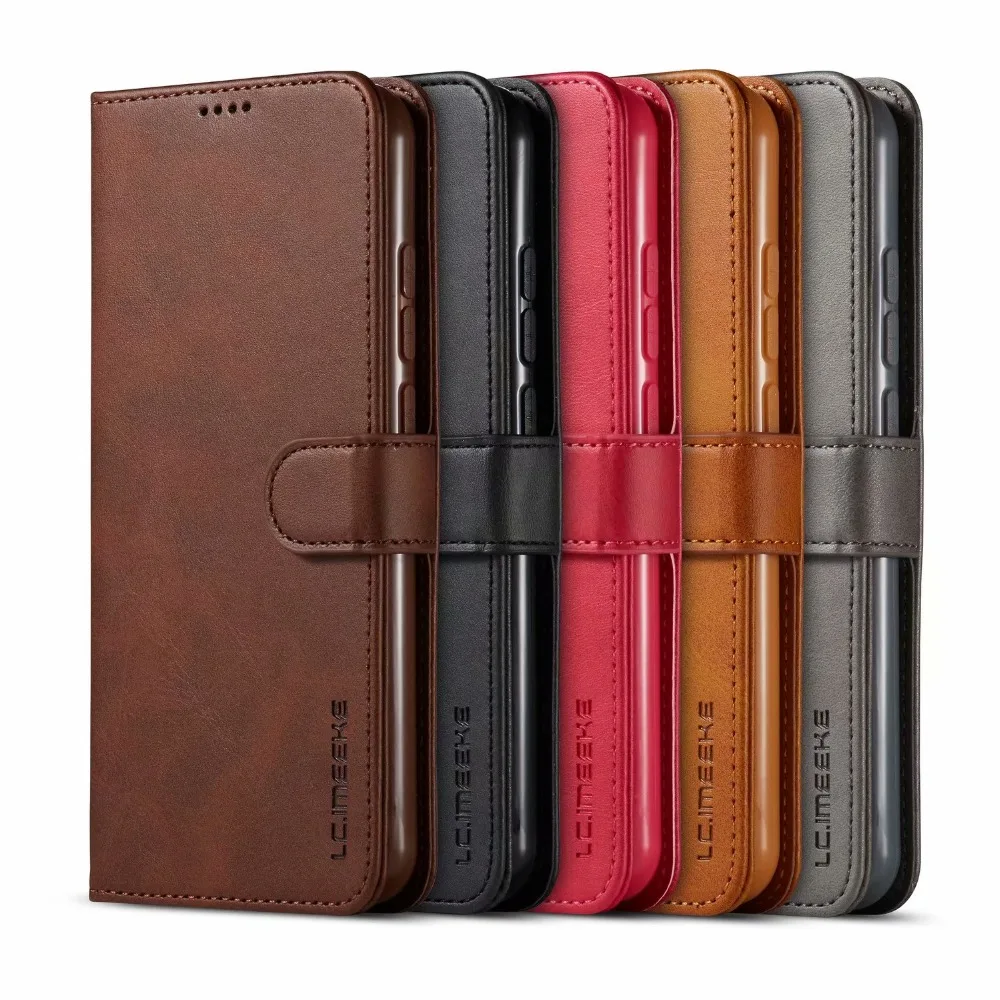 Leather Flip Case For Xiaomi Redmi Note 8 Case Holder Stand Wallet Flip funda redmi Note 8 Pro Back Cover Case