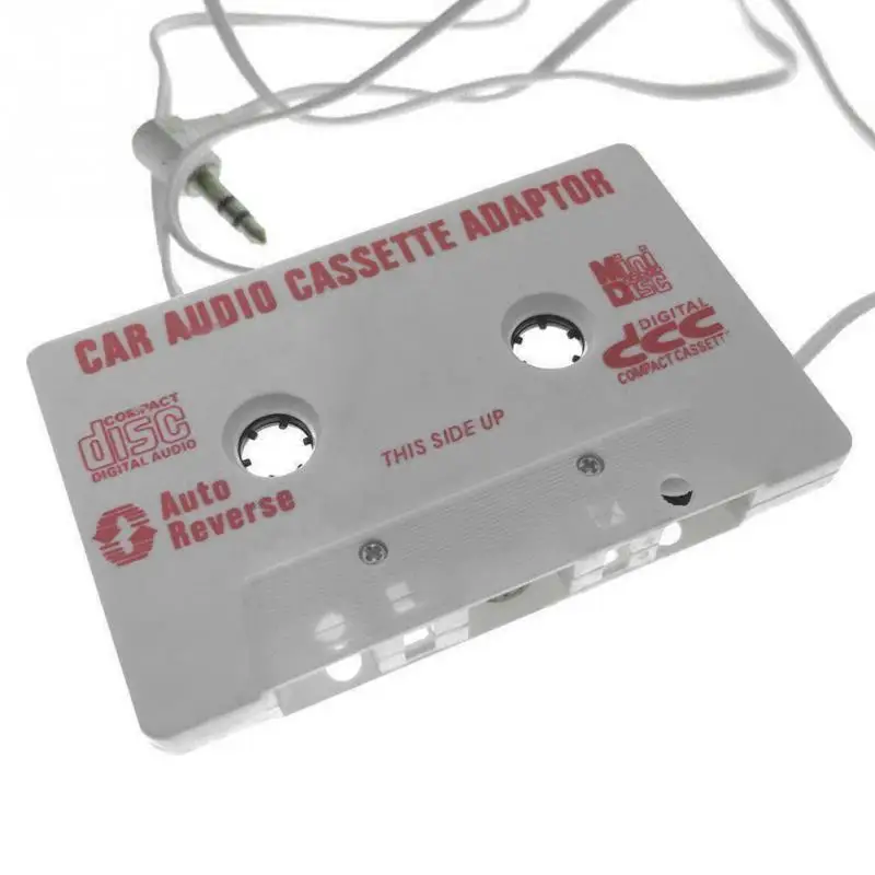 Домашняя Автомобильная аудиолента Mp3 CD 3,5 мм разъем стерео дорожный инструмент для радио Кассетный адаптер