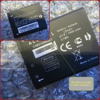 

Battery suitable for Alcatel Mobile with Battery Model CAB3120000C1