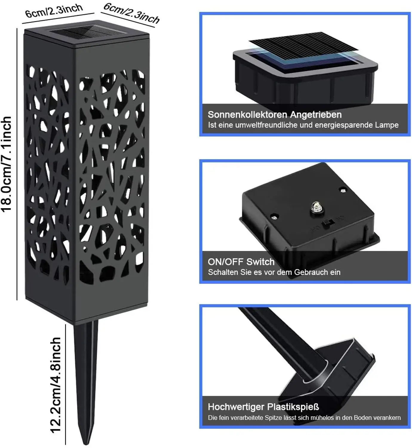 Solar Powered Pathway Lights - Image 2