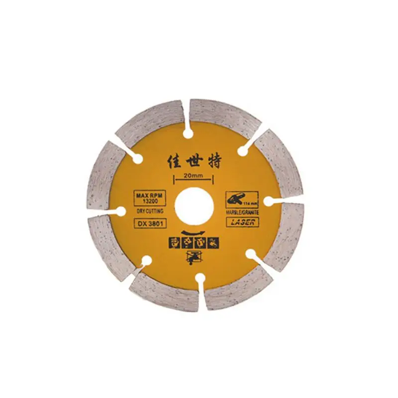 

110mm Diamond Saw Blade Angle Grinder Marble Stone Cutting Disc Ceramic Concrete