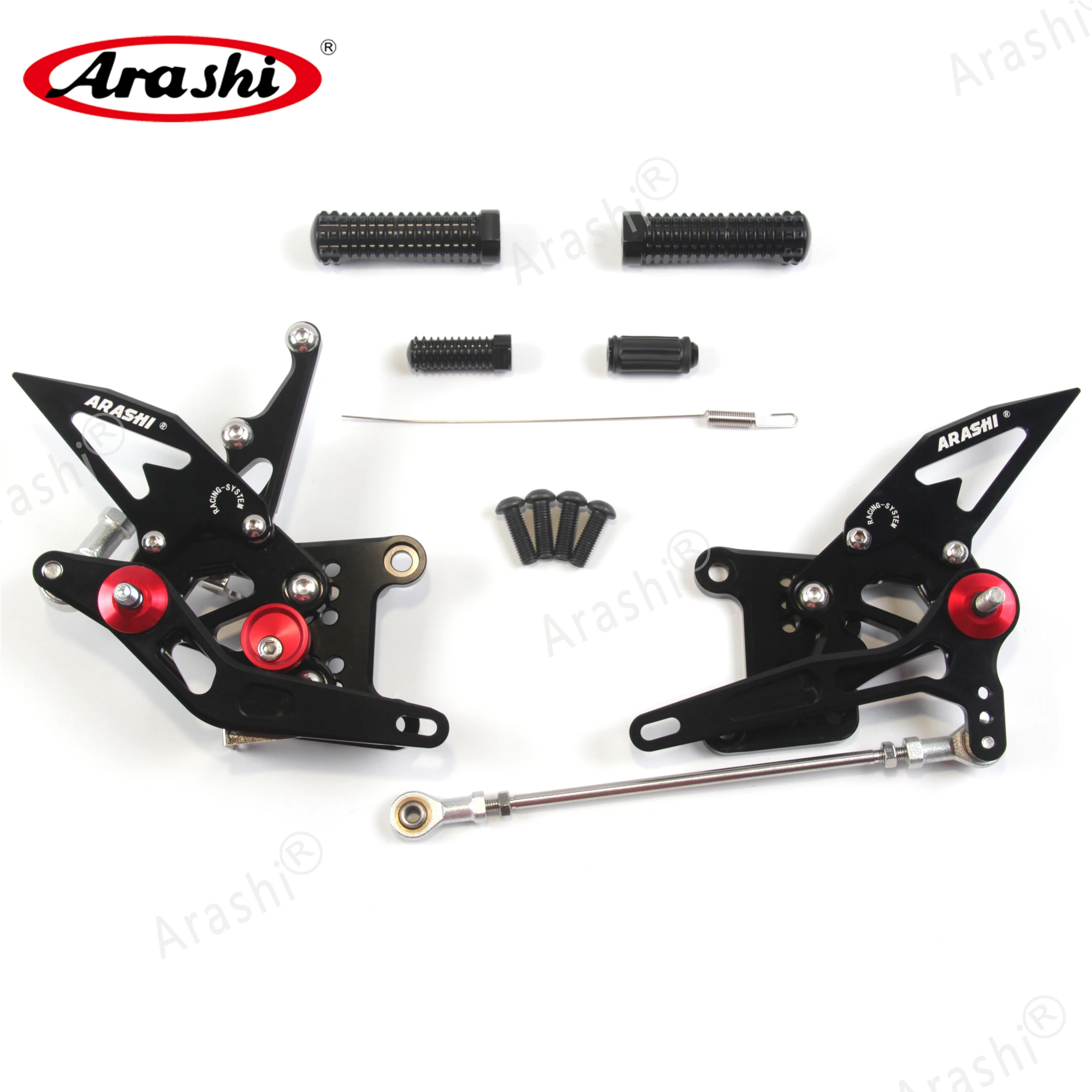 Arashi аксессуары для мотоциклов Rider подножки для TRIUMPH speed тройной 1050 2005-2010 Rider Регулируемые подножки Rearset