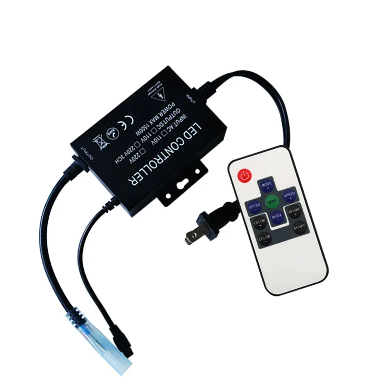 110 V-220 V Высокая Давление инфракрасный 10 пульта дистанционного управления Управление полоски RGB осветительная лента светодиодный Управление; Цвет Фул полноцветный контроллер