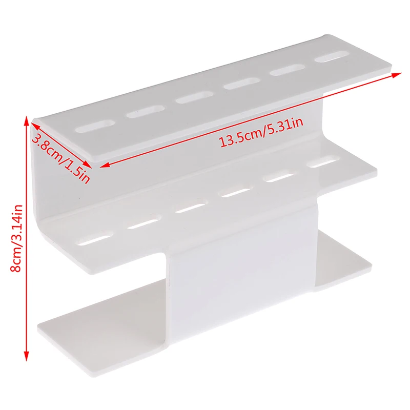 Акриловый 6 отверстий Пинцет для ресниц стойка для хранения ресниц Инструменты для наращивания ресниц Держатель подставка органайзер Инструменты для красоты ногтей полка