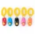 1 Шт Домашние Животные Cat Dog Training Clicker Регулируемый Ремешок На Запястье Cat Dog Plastic Click Trainer Aid To Sound Key Chain Clicker