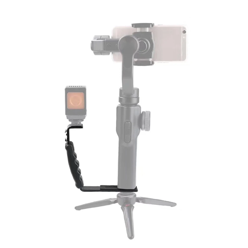 Handheld Stabilizer Bracket Expansion Bracket Holder for DJI Osmo Mobile 2 for Zhiyun Smooth 4 Accessory L-Type Handheld Holder