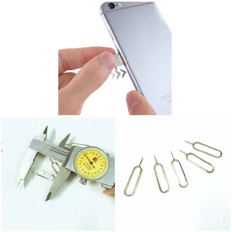 10 шт., тонкий Инструмент для извлечения Sim-карты