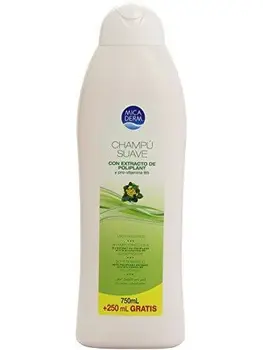 

Mica Derm - Champú suave - Con extracto de poliplant y pro-vitamina B5 - 1000 ml