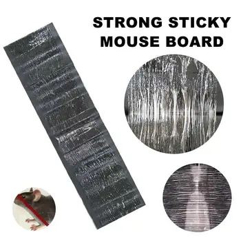 

Rat Glue Trap Mouse Sticky Plate Glue Rat Board Safety Durable Non Toxic Black 120*27cm Household Control Pest Mousetrap Rodent
