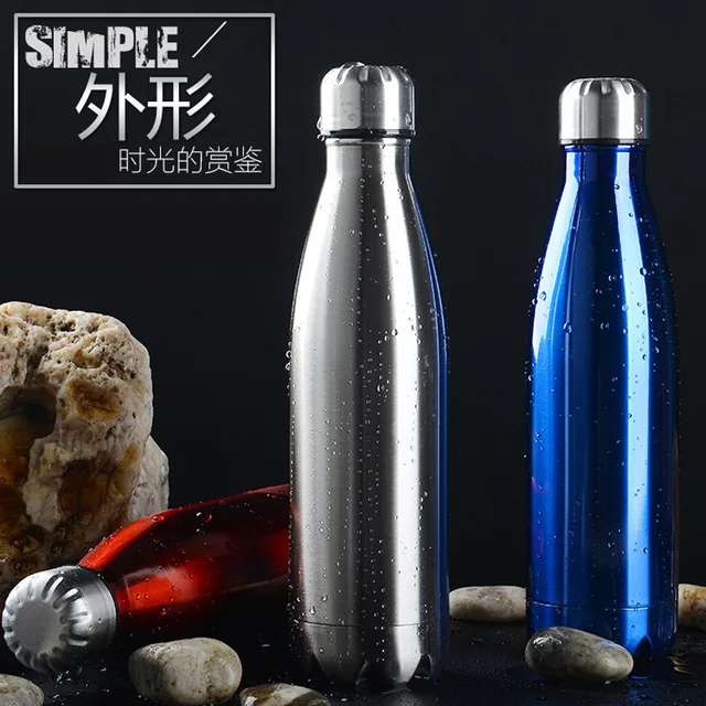 US $9.34 Coke Bottle Insulated Cup Sports the Bottle of Jug 304 Stainless Steel Hot Sales Bowling Cup