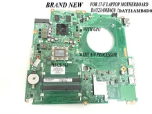 TRANSPORTE RÁPIDO. BRAND NEW. 763428-501, day23amb6c0 (day21amb6d0) 17-f placa-mãe do portátil para hp 17-f mainboard. Cpu a10 + gpu