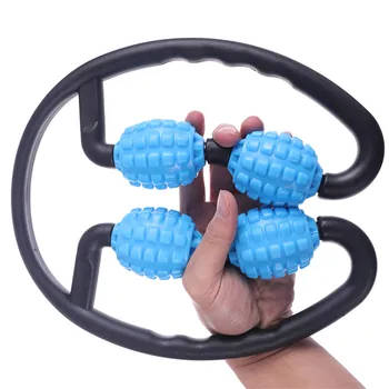

U Shape Trigger Point Massage Roller for Arm Leg Neck Muscle Tissue Fitness Foam Shaft Muscle Relaxer Pressure Point Massager