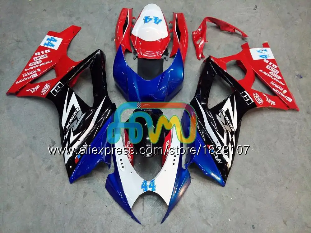 No. 3 Корпус+ бак для SUZUKI желтый blk GSXR1000 CC GSXR-1000 K7 GSXR 1000 1000CC 99BS. 114 GSX-R1000 GSX R1000 07 08 2007 2008 обтекатель - Цвет: No. 3