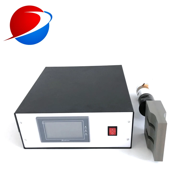 US $850.00 Ultrasonic Plastic Welding Transducer Booster With Horn And 2000W Ultrasonic Generator Driver