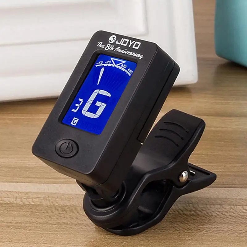 Acoustic Guitar Tuner Ukulele Bass Violin Electronic LCD Display Musical Instrument Equipment Parts Accessory | Спорт и развлечения