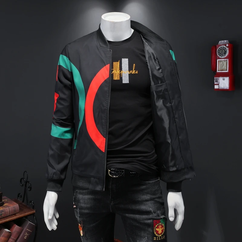 Chaqueta Hombre модная брендовая мужская куртка бомбер мужские бейсбольные куртки