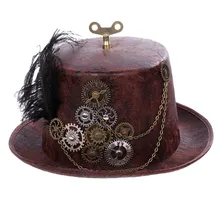 Женские вечерние аксессуары с цветочным рисунком, мини-топ, шляпа, головной убор, Лолита, заколка для волос, перьевое снаряжение, стимпанк, готика, чародей, подарок, Декор, свадьба