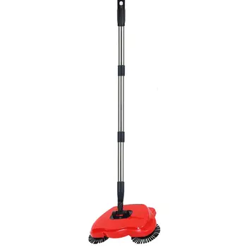 

Home & Style Spin Broom Manual Floor Sweeper Handheld Broom Household Floor Dust Clean Mop Robot 360 Degrees