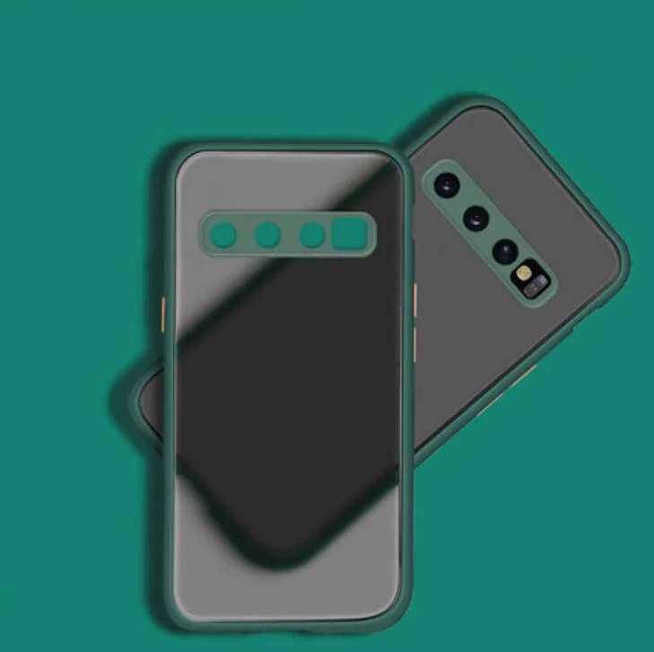 galaxy s22 ultra case Translucent Matte Case for Samsung Galaxy Note 8 Note 9 10 20 Plus S8 S9 S10 S20 S21 FE Cover Skin Feel Full Protection Case samsung galaxy s22 ultra case