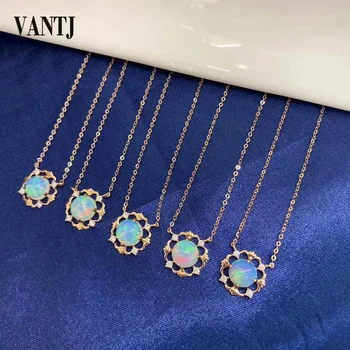 شراءVANTJ ريال 10K حلية ذهبية أنيقة عقيق طبيعي الماس غرامة مجوهرات قلادة للنساء سيدة حفل زفاف هدية صندوق مثقال ذرة