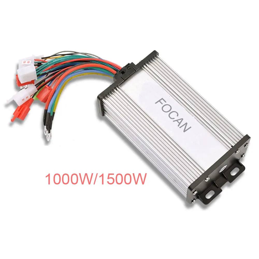 Focas 48V 60V 72V 45Amax 1000W 1500W 18 Mosfet Fotan Bldc Motor Speed Triciclo Elettrico Controller Bici