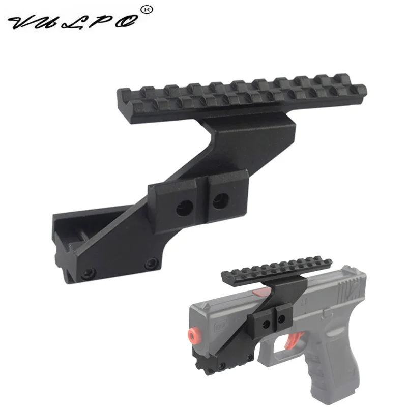 VULPO тактический пистолет прицел крепление лазерный фонарик рейку для Glock