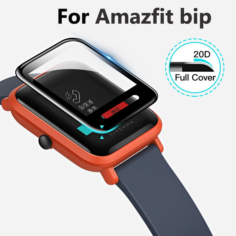 Тонкая пленка для Huami Amazfit bip защитные пленки экрана чехол от царапин ультратонкая
