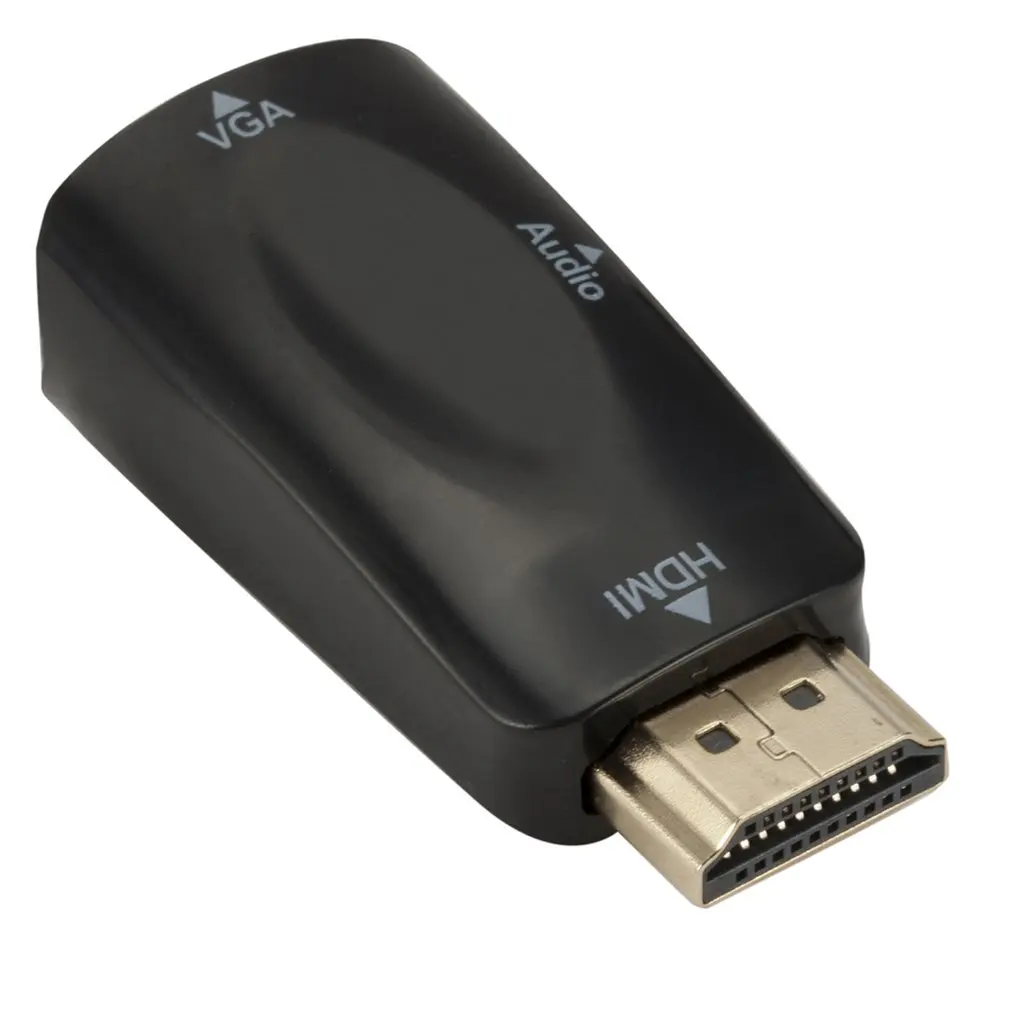 

HDMI to VGA Adapter Audio Cables Converter For Hdmi Revolution Vga Female Hd Analog Converter