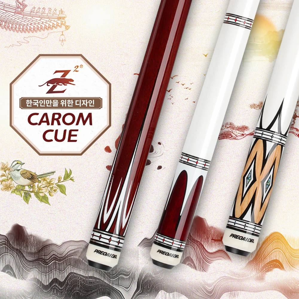 PREOAIDR бильярдный Cue 3 Подушка корейский Carom Stick 11 8 мм Tiger Изумрудный наконечник Uni-loc