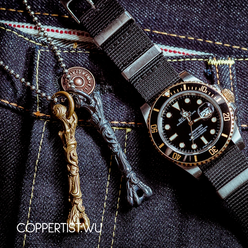 Coppertist. wu узорчатый костяной бронзовый брелок латунный брелок для ключей ручной работы Золотое модное кольцо для ключей с сумочкой кулон ручной работы
