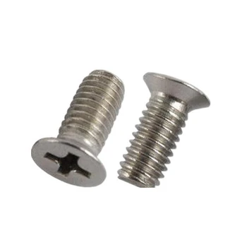 

50pcs M2.5 Phillips small countersunk screws cross thin flat head screw mechanrcal bolts nickel plated bolt 3.5mm-12mm long