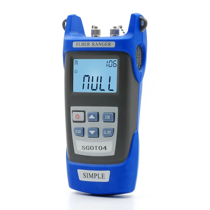 Mini OTDR SGOT04 1550nm 60KM  Fiber Optic OTDR  Optical Cable Breakpoint Locator Fiber Ranger with VFL