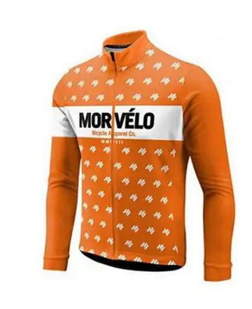 MORVELO, длинный рукав, Pro, для велоспорта, Джерси, осень, весна, полиэстер, Ropa Ciclismo, одежда для велоспорта, для MTB, одежда для велоспорта
