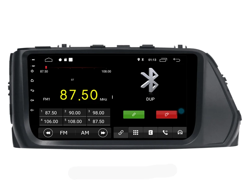 Top Car Android 9.0 Player for Hyundai VERNA 2017 2018 tape recorder 4G Lte sim card Bluetooth GPS Radio Head Unit 2.5D IPS screen 3