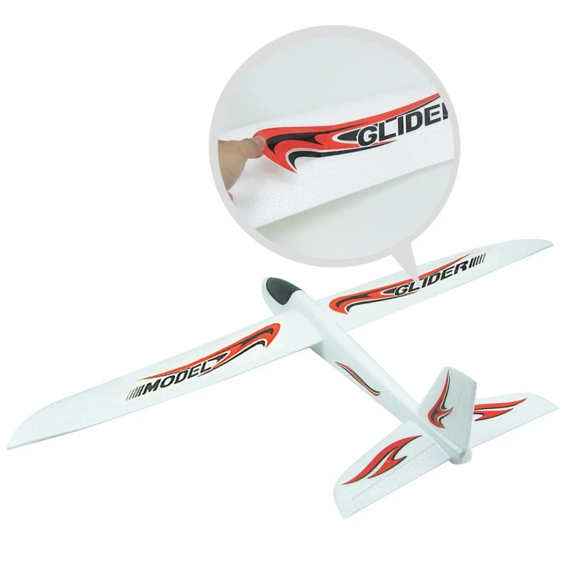 Brand New 99cm Throwing Glider Inertia Plane Foam Aircraft Toy Hand Launch Airplane Outdoor Sports Toy For Kids