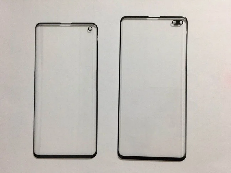 

10pcs high quality glass for Samsung Galaxy S10 S10e S10plus front touch screen glass lens LCD panel