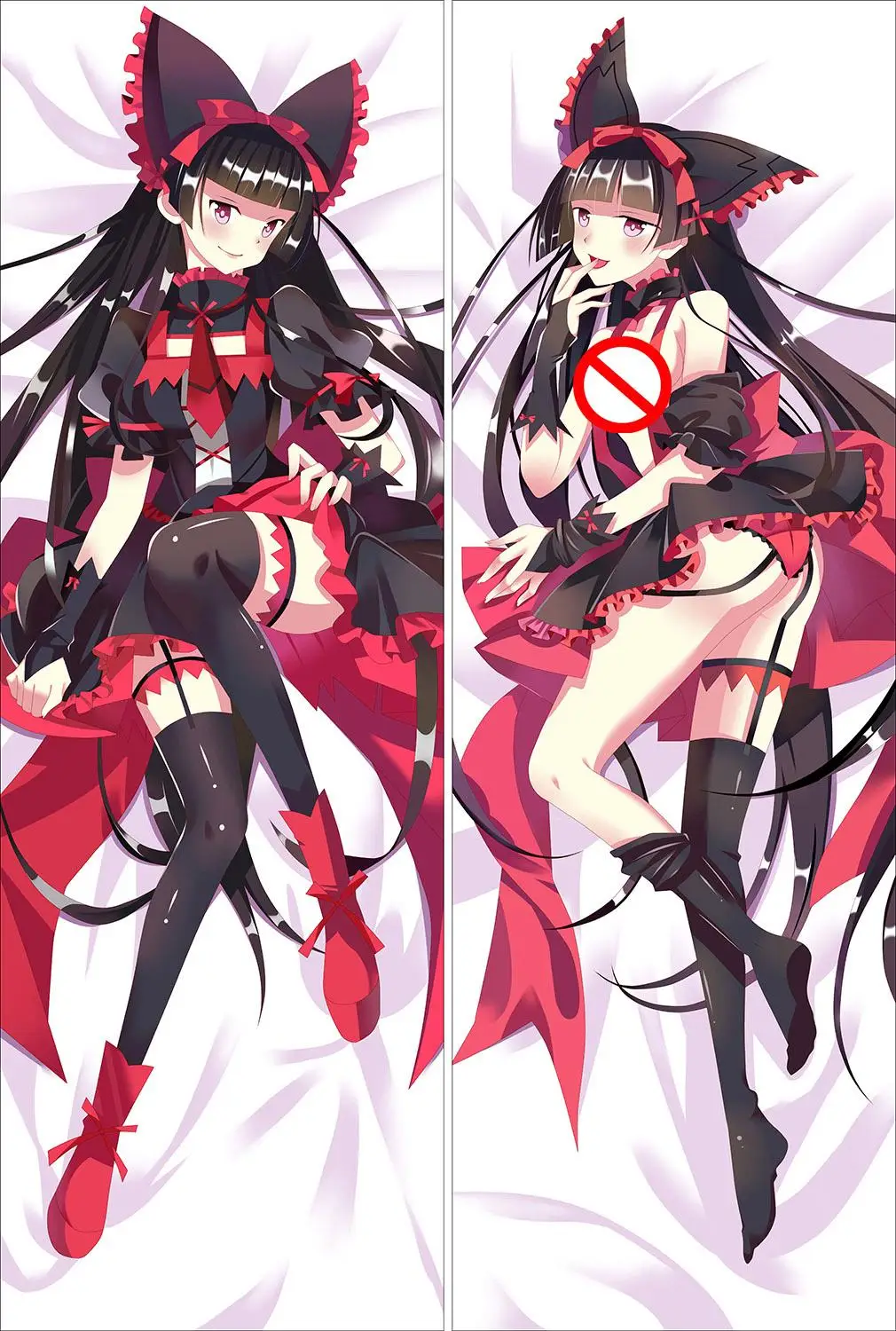 

Anime Gate: Jieitai Kanochi nite, Kaku Tatakaeri Dakimakura Cover Characters Rory Mercury Bolster Case Hugs Pillowcase