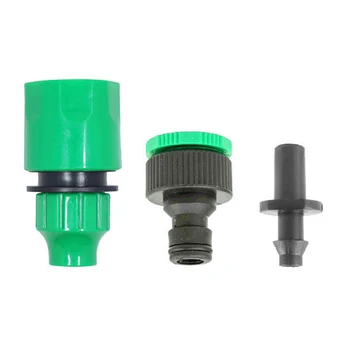

Small Plastic Pipe Adapter Garden Water Irrigation Quick Connector Agriculture for Household Garden Safe Accessories
