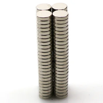 

10PCS/Lot Dia 8mm x 2mm Small Thin Neodymium Magnet Magnets N35 Fridge Magnetic Materials Home Decorations