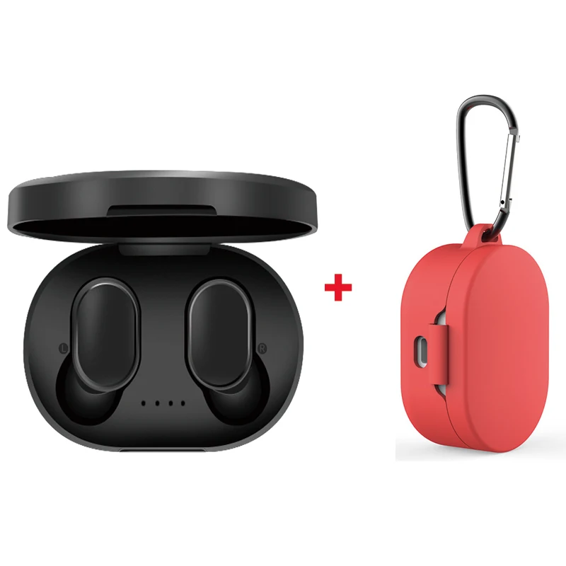 A6S TWS Bluetooth наушники PK Redmi Airdots Беспроводные Bluetooth 5,0 Hifi игровые наушники Airbuds для Iphone Xiaomi PC - Цвет: Set3