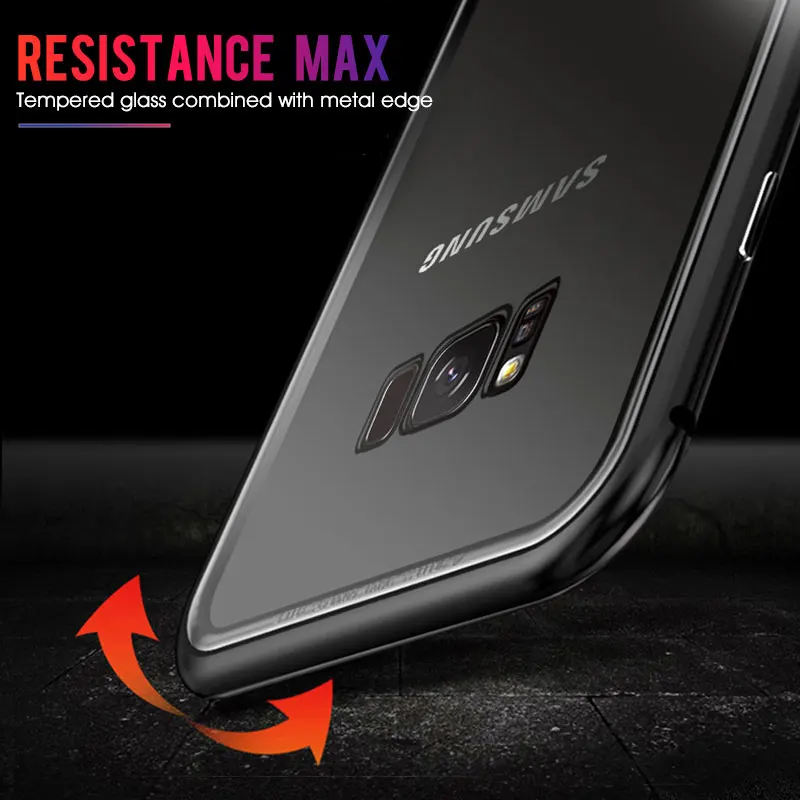 Защитные чехлы для samsung galaxy a70 S8 S9 S10 Plus Lite с боковым стеклом Note 8 9 S10e 360| |