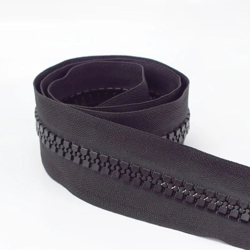 black Meetee 10# полимерная молния+ односторонняя/двухсторонняя Выдвижная головка открытый конец для наружного путешествия палатка рюкзак DIY Швейные аксессуары AP671 - Цвет: black