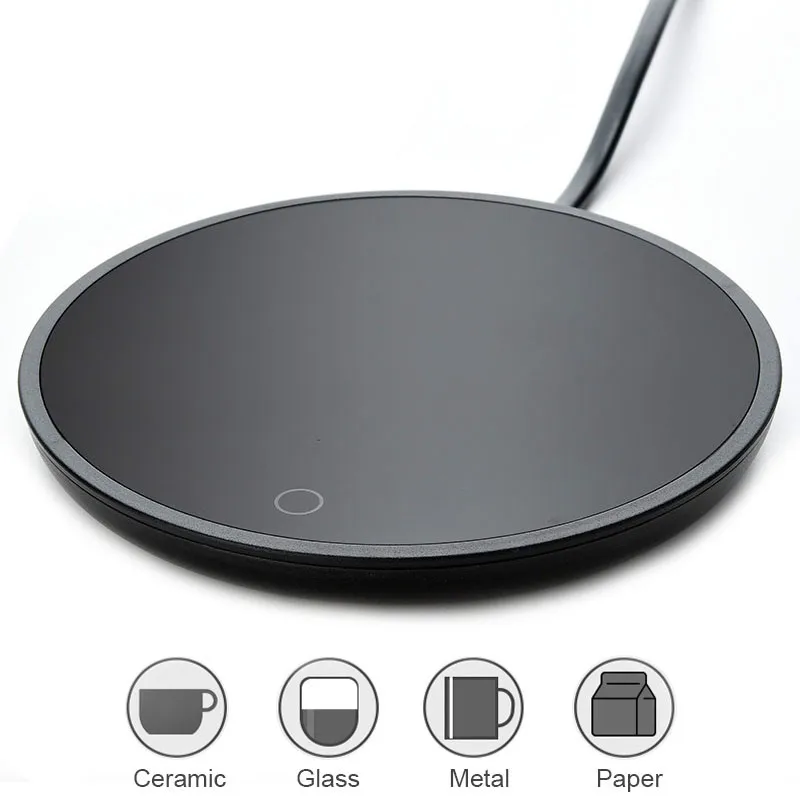 Tazón taza de café, calentador para el hogar, oficina, té de la leche, almohadilla de calefacción de agua, 2 temperaturas constantes opcional, Auto apagado, mejor Idea de regalo, nuevo