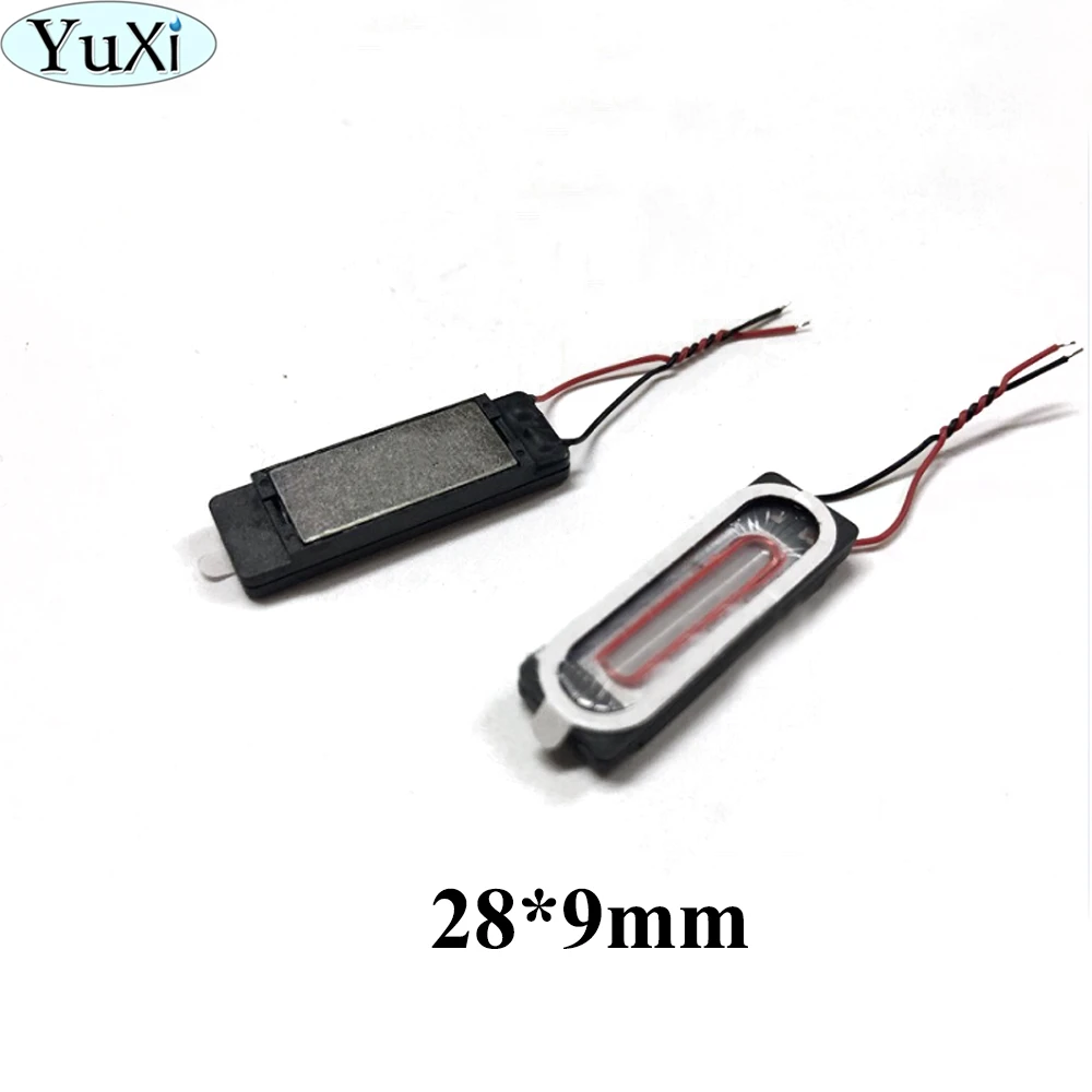 Yuxi 1w 8r 2809 Speaker Tablet Speaker Unit With Cable Driver Head 28mm*9mm  Dual Magnetic Racetrack Shape Loudspeaker - Mobile Phone Flex Cables -  AliExpress