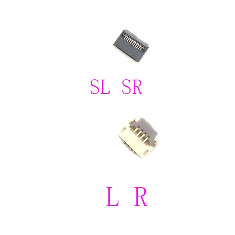 LR SLSR Each 15 30 шт. L R SL SR гибкий ленточный кабель зажим ленточный разъем для материнской платы для nintendo Switch Joy - Цвет: LR SLSR Each 15