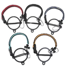 Паракорд ручка ремень страховочные тросы для гидро склянки и бутылки/широкий рот