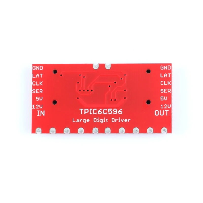 DC 5V TPIC6C596 большие цифры водителя 6," 7-сегментный светодиодный Дисплей модуль для андрино Diy Kit Электронная Модуль платы блока программного управления